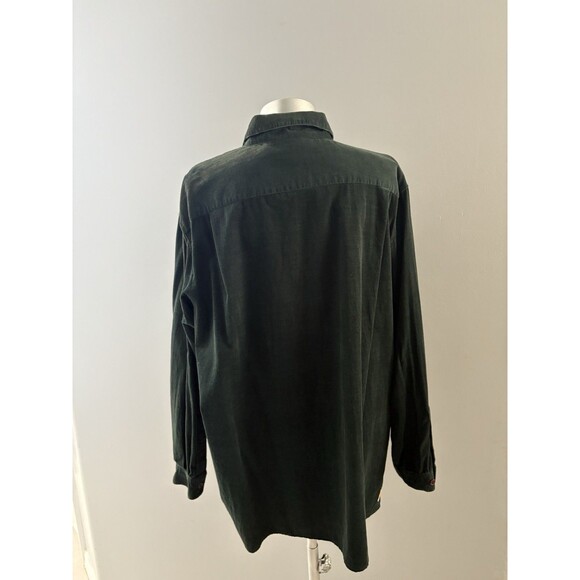 Quacker Factory Candy Corn Shirt 1X Green Corduroy Rhinestones Halloween Vtg ** - Picture 5 of 16